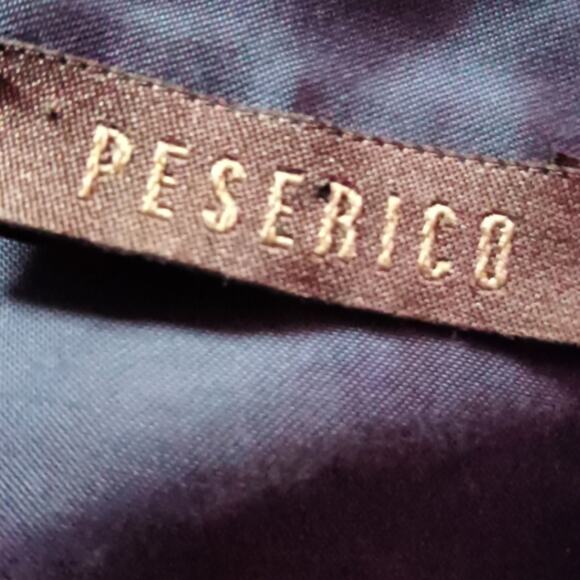 Peserico Navy midi short sleeve dress size S S02120A - Picture 4 of 6